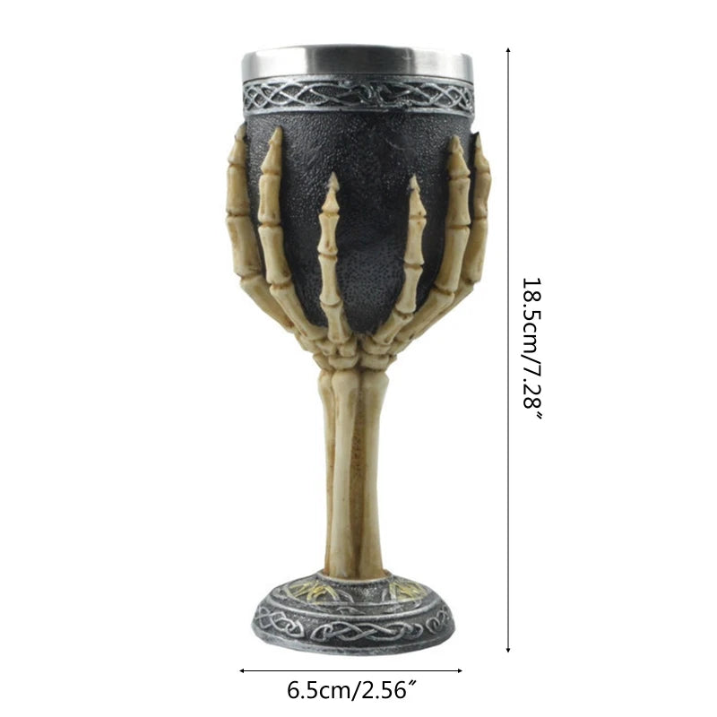 for Creative Skull Goblet Skeleton Wine Cup Beer Cup Halloween Decorative Presen