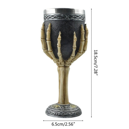 for Creative Skull Goblet Skeleton Wine Cup Beer Cup Halloween Decorative Presen